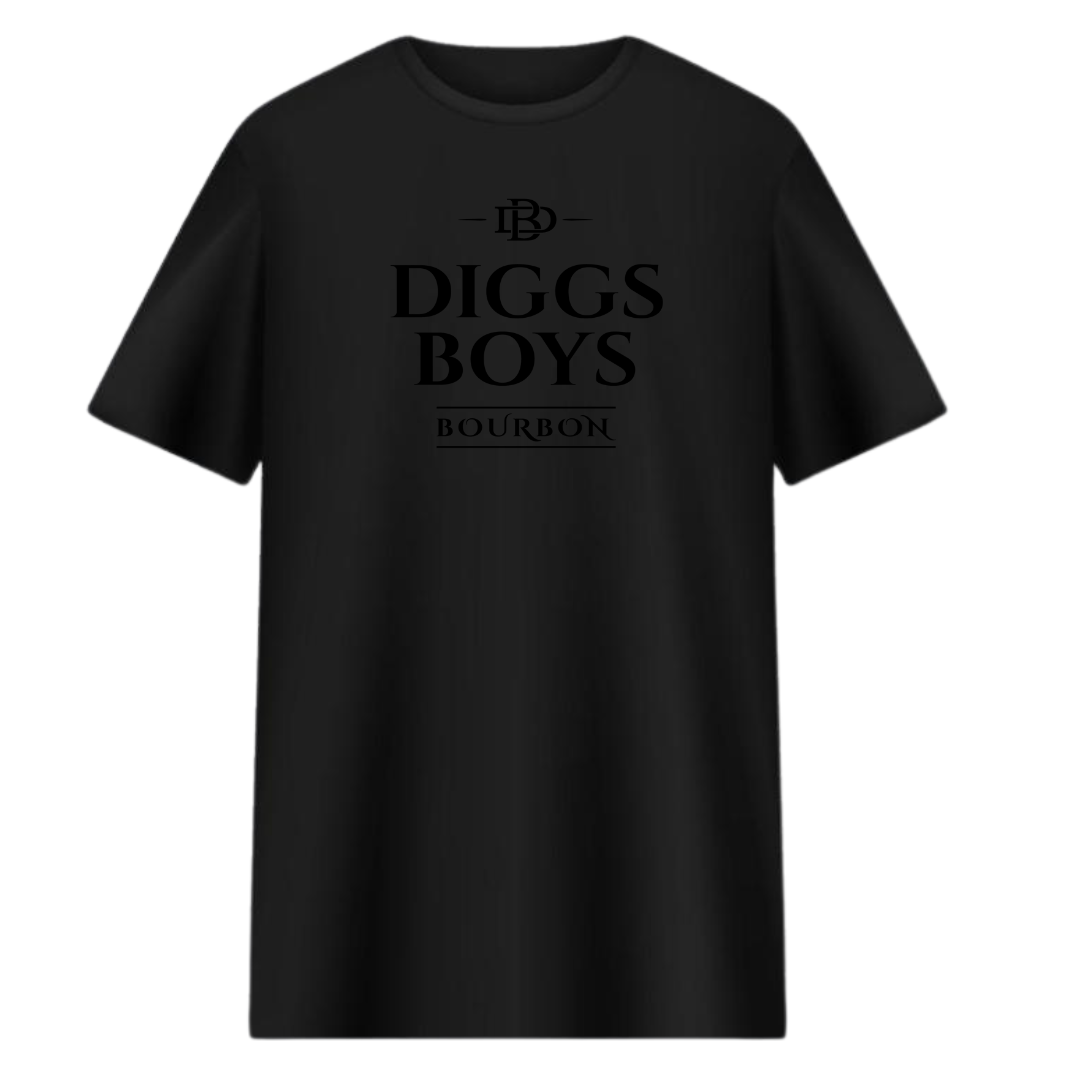 Diggs Boys Ghosted Logo Tee