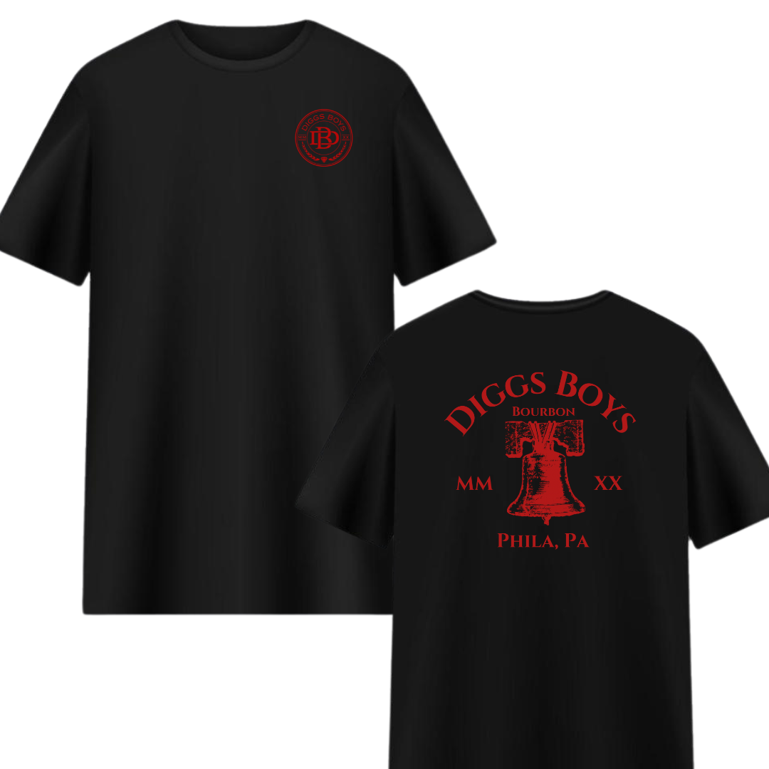 Diggs Boys Red Logo Tee